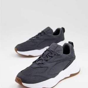 Puma Black and White Sneakers